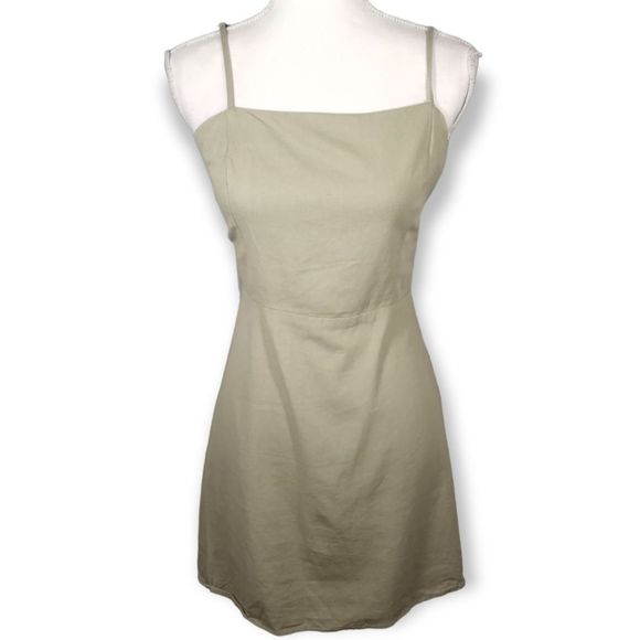 Cotton On Dresses & Skirts - COTTON ON ARMY GREEN DRESS SZ.L EUC